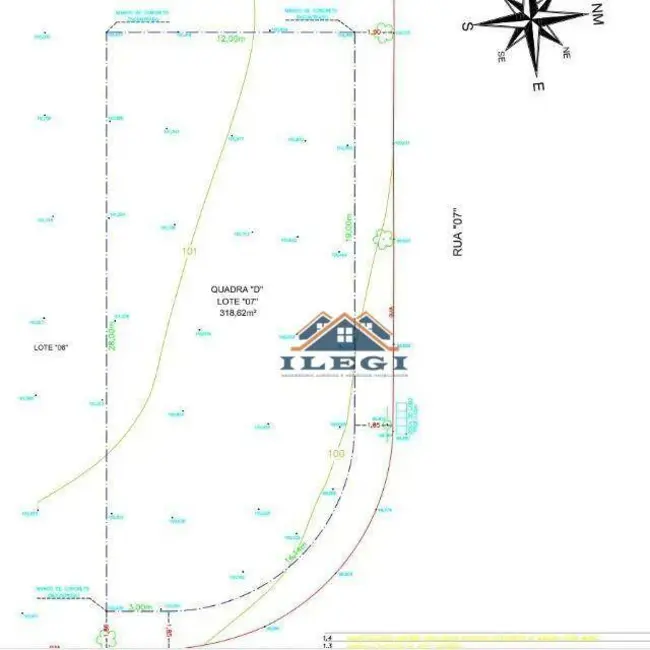 Terreno / Lote à venda, 318m2 em Jardim São Marcos, Valinhos - SP - imagem 3 Foto 3 de Terreno / Lote à venda, 318m2 em Jardim São Marcos, Valinhos - SP