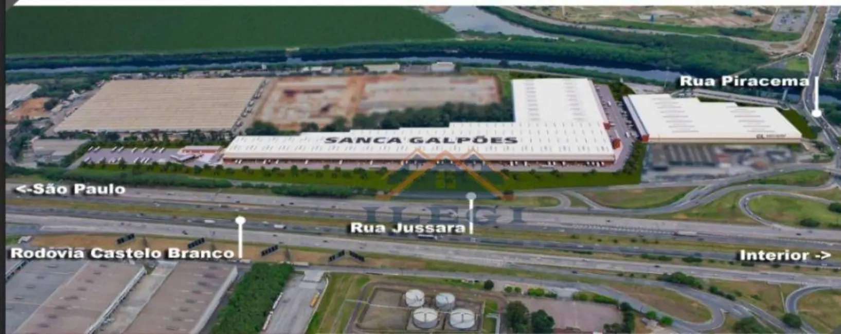 Foto 1 de Armazém / Galpão para alugar, 50000m2 em Jardim Santa Cecília, Barueri - SP