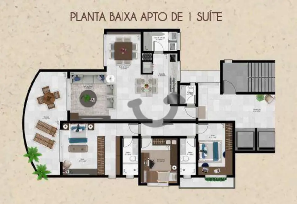 Foto 3 de Apartamento com 3 quartos à venda, 205m2 em Higienópolis, Santa Cruz Do Sul - RS