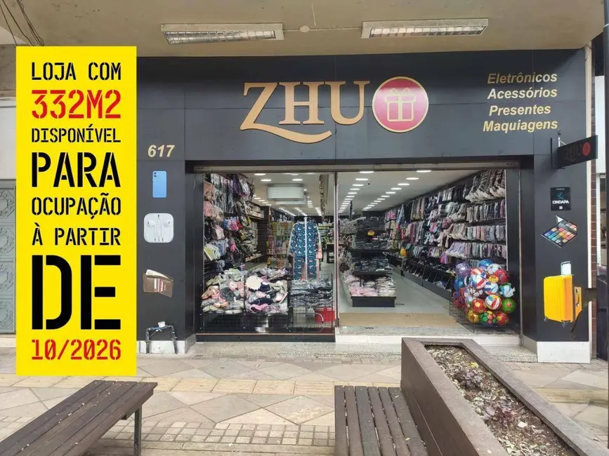 Foto 1 de Loja à venda, 340m2 em Centro, Santa Cruz Do Sul - RS