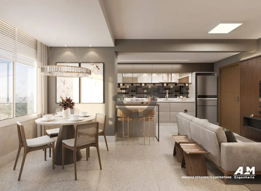 Apartamento com 2 quartos à venda, 65m2 em São João, Santa Cruz Do Sul - RS - imagem 3 Foto 3 de Apartamento com 2 quartos à venda, 65m2 em São João, Santa Cruz Do Sul - RS