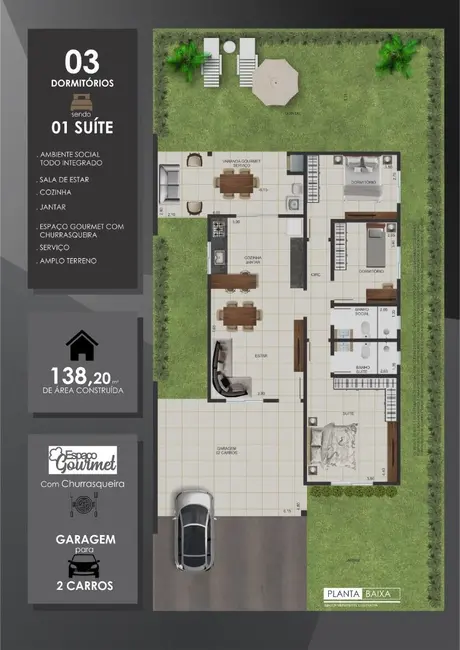 Foto 5 de Casa com 3 quartos à venda, 302m2 em Renascença, Santa Cruz Do Sul - RS