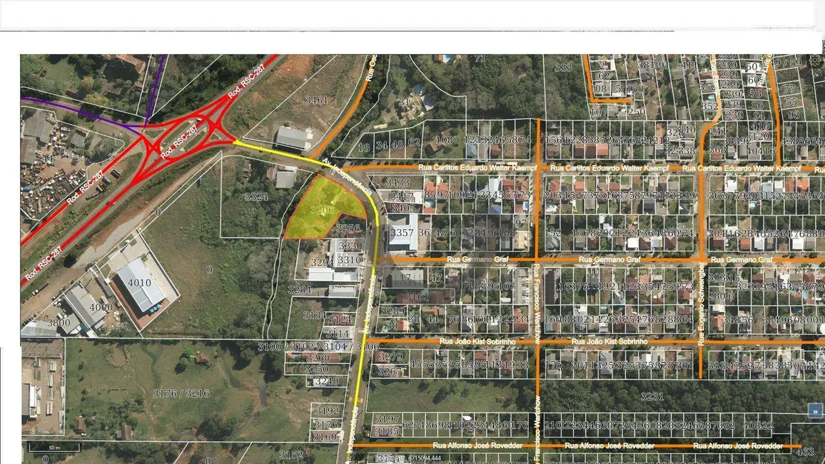 Foto 6 de Terreno / Lote à venda, 2995m2 em Renascença, Santa Cruz Do Sul - RS