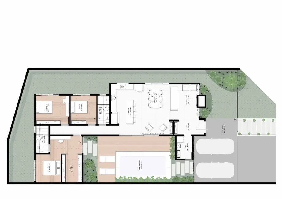 Foto 5 de Casa de Condomínio com 3 quartos à venda, 372m2 em Santa Cruz Do Sul - RS