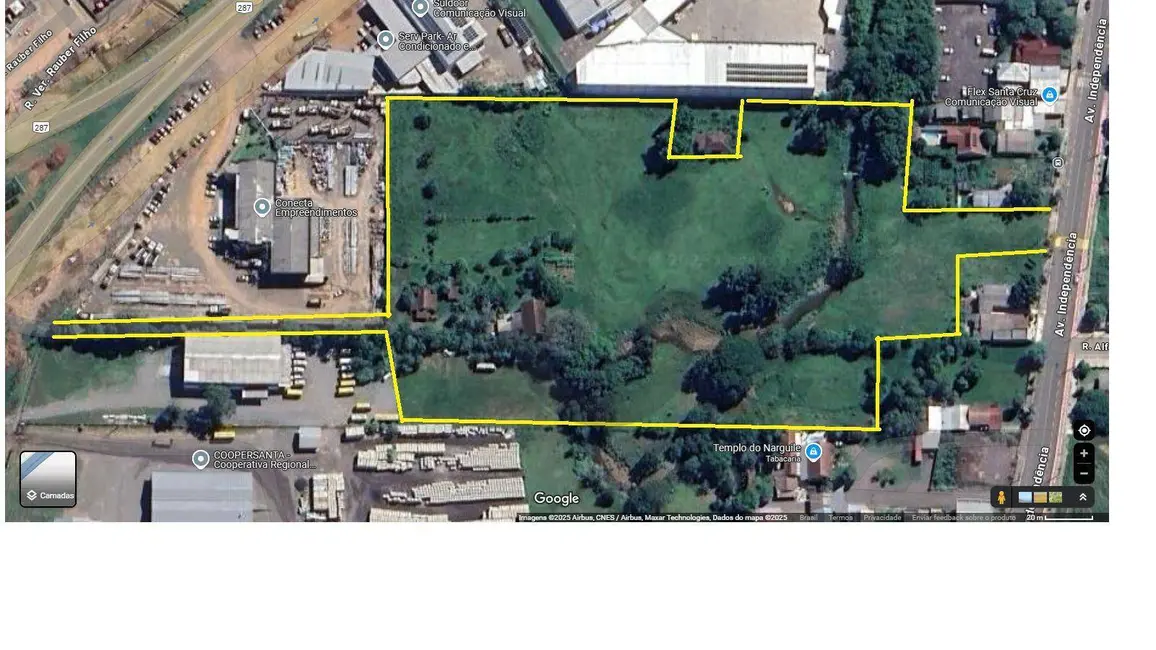 Terreno / Lote à venda, 24650m2 em Independência, Santa Cruz Do Sul - RS - imagem 4 Foto 4 de Terreno / Lote à venda, 24650m2 em Independência, Santa Cruz Do Sul - RS