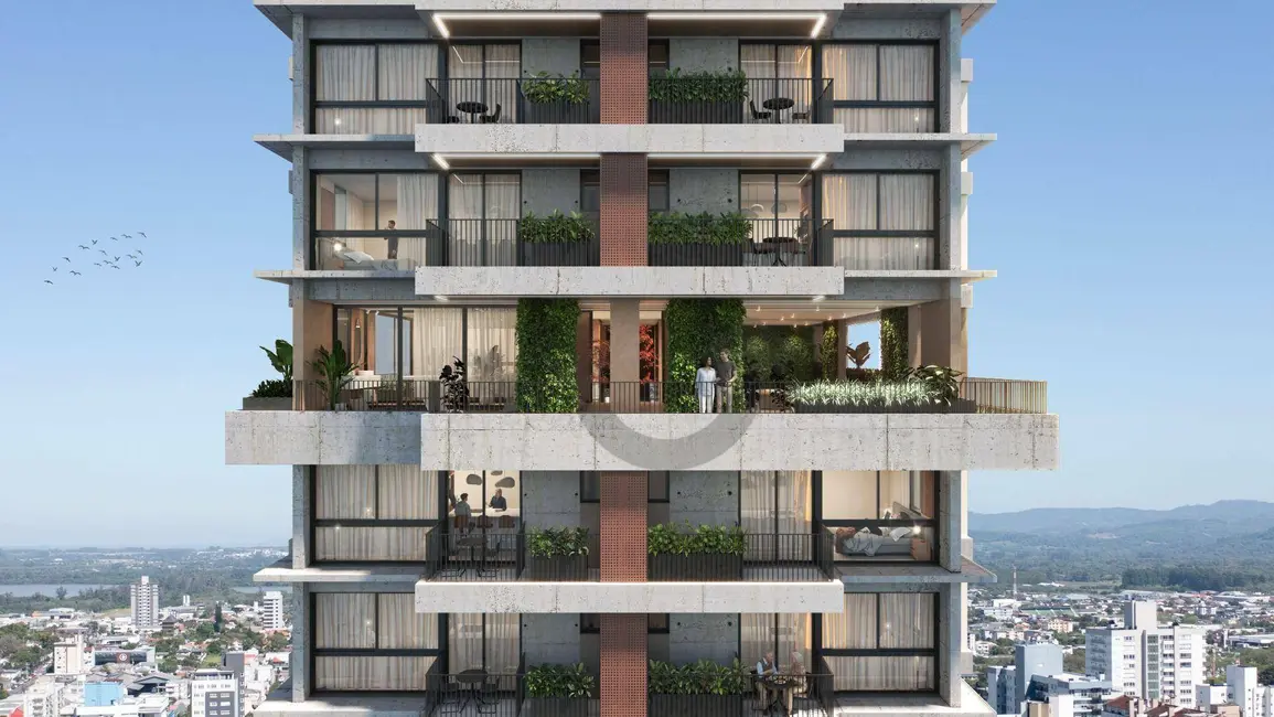 Apartamento com 1 quarto à venda, 94m2 em Centro, Santa Cruz Do Sul - RS - imagem 1 Foto 1 de Apartamento com 1 quarto à venda, 94m2 em Centro, Santa Cruz Do Sul - RS