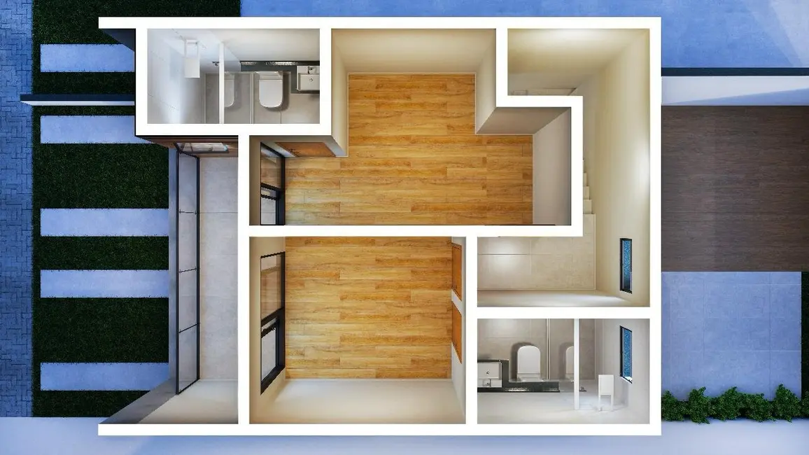 Foto 7 de Casa de Condomínio com 2 quartos à venda, 79m2 em Jaguariuna - SP