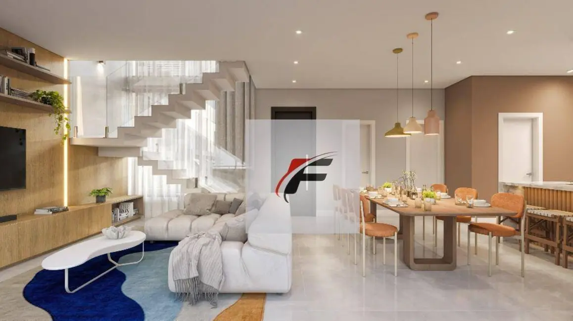 Foto 6 de Casa de Condomínio com 3 quartos à venda, 256m2 em Campina do Siqueira, Curitiba - PR