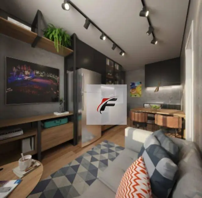 Foto 5 de Kitnet com 1 quarto à venda, 24m2 em Centro, Curitiba - PR