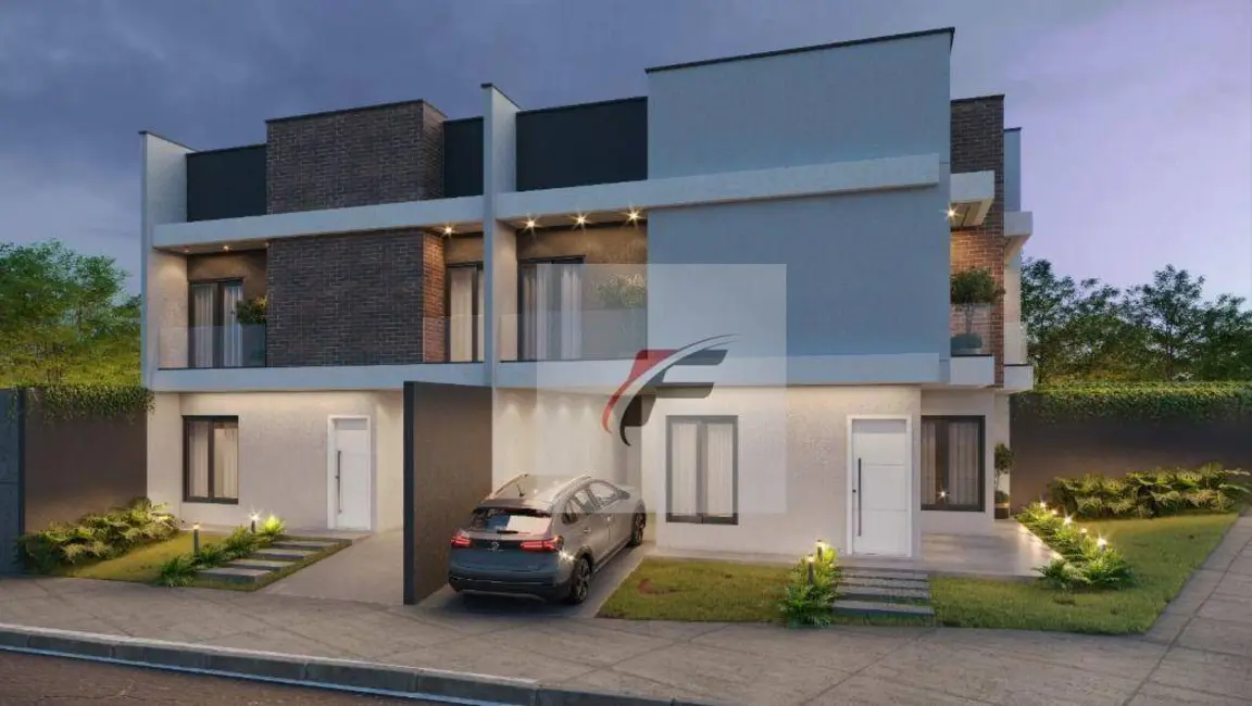 Foto 2 de Sobrado com 3 quartos à venda, 86m2 em Cidade Industrial, Curitiba - PR