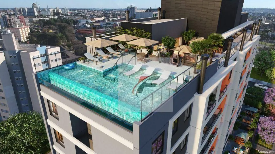 Foto 2 de Apartamento com 3 quartos à venda, 67m2 em Portão, Curitiba - PR