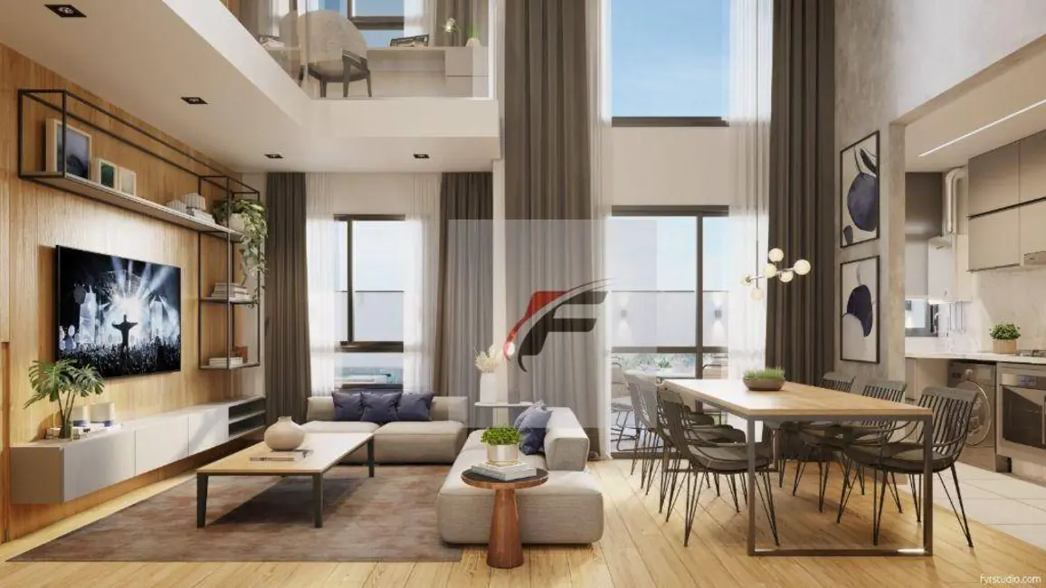 Foto 5 de Apartamento com 3 quartos à venda, 110m2 em Portão, Curitiba - PR