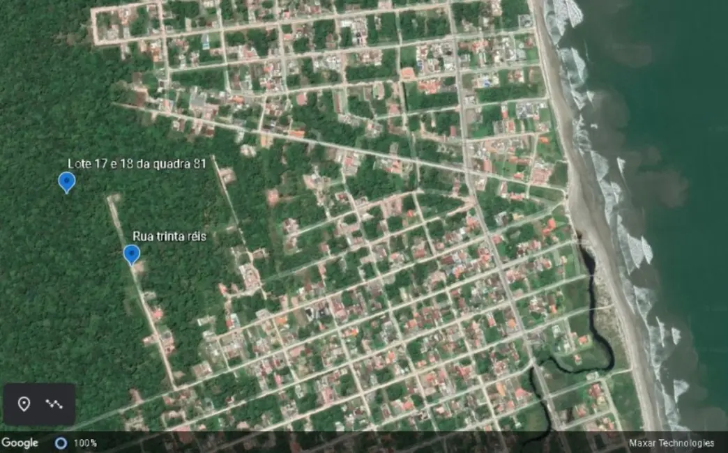 Foto 1 de Terreno / Lote à venda, 384m2 em Itapoa - SC