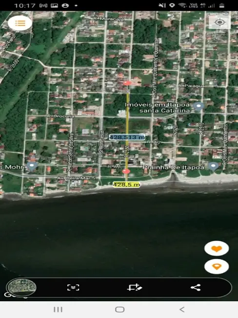 Foto 8 de Terreno / Lote à venda, 300m2 em Itapoa - SC