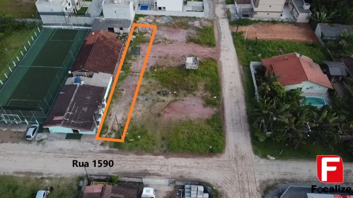 Foto 3 de Terreno / Lote à venda, 156m2 em Itapoa - SC