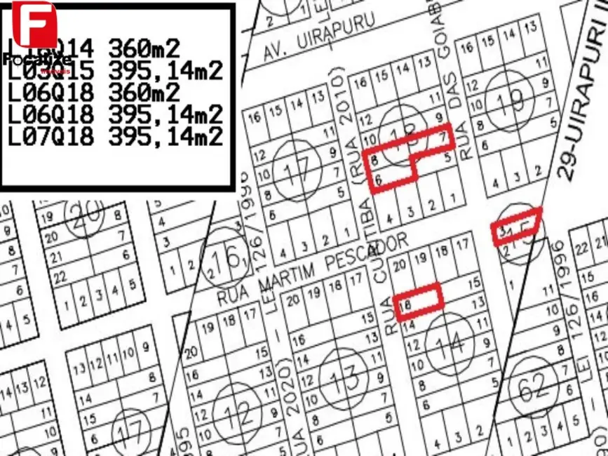 Foto 2 de Terreno / Lote à venda, 395m2 em Itapoa - SC