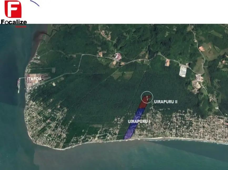Foto 4 de Terreno / Lote à venda, 395m2 em Itapoa - SC