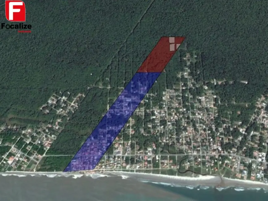 Foto 3 de Terreno / Lote à venda, 395m2 em Itapoa - SC