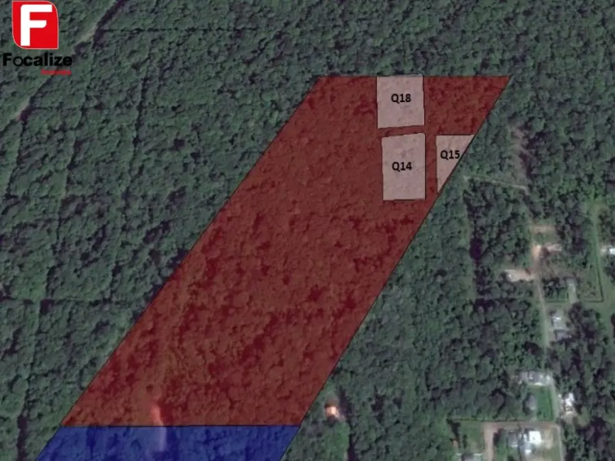 Foto 1 de Terreno / Lote à venda, 395m2 em Itapoa - SC