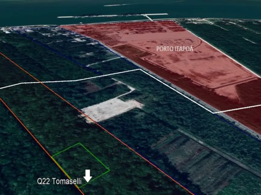 Foto 5 de Terreno / Lote à venda e para alugar, 5401m2 em Itapoa - SC