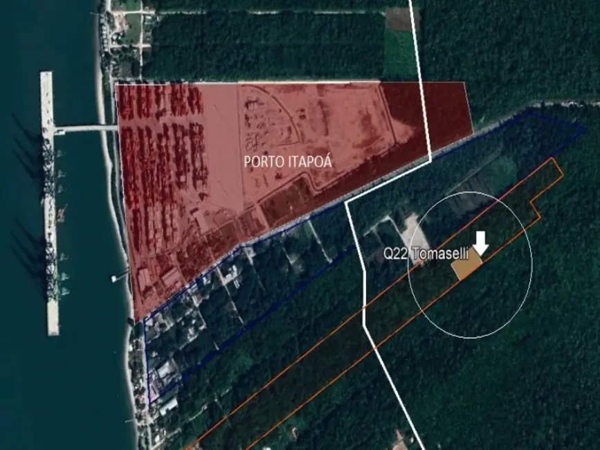 Foto 4 de Terreno / Lote à venda e para alugar, 5401m2 em Itapoa - SC