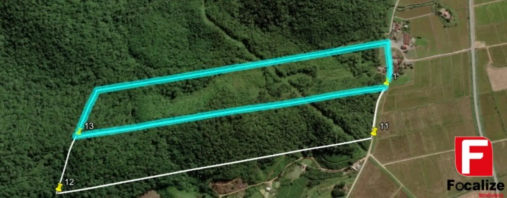 Foto 2 de Chácara com 4 quartos à venda, 85m2 em Garuva - SC