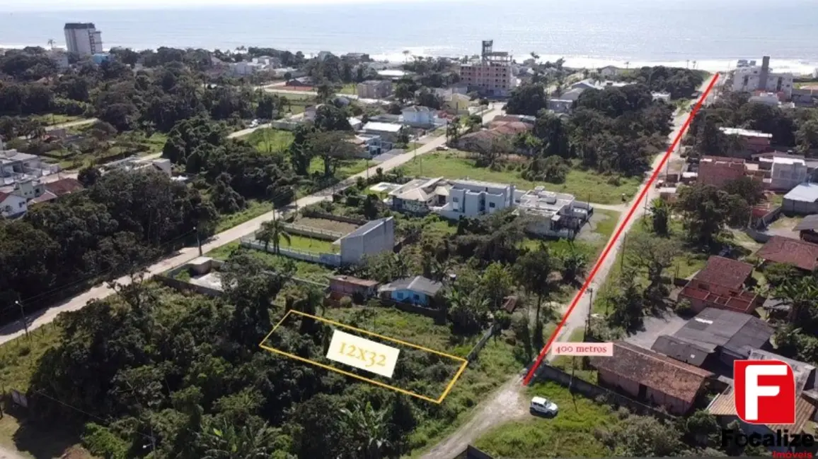 Foto 1 de Terreno / Lote à venda, 384m2 em Itapoa - SC