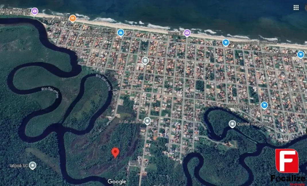Foto 4 de Terreno / Lote à venda, 360m2 em Itapoa - SC