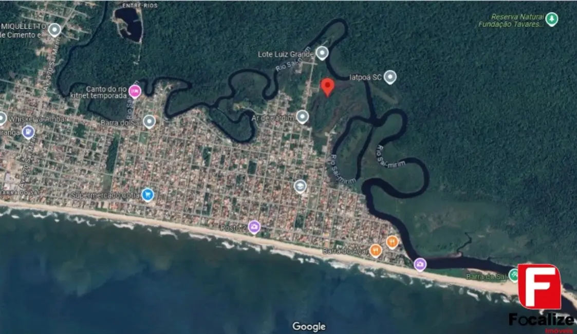 Foto 2 de Terreno / Lote à venda, 360m2 em Itapoa - SC