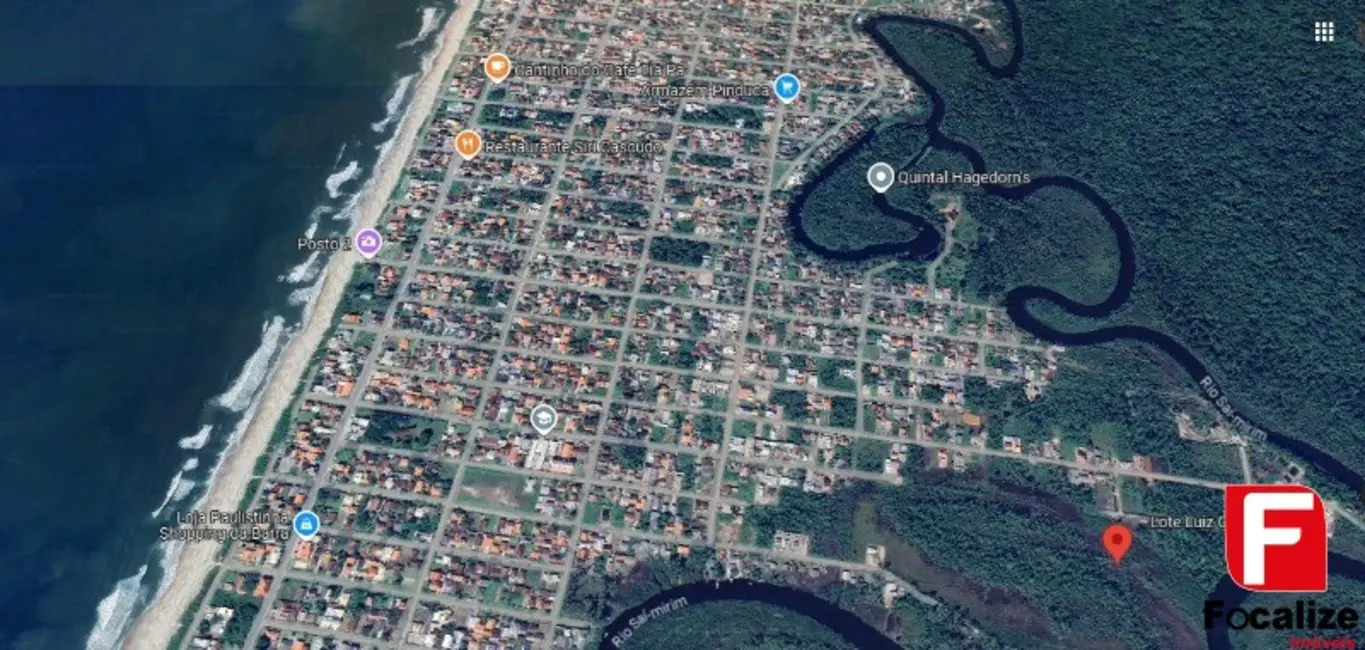 Foto 3 de Terreno / Lote à venda, 360m2 em Itapoa - SC