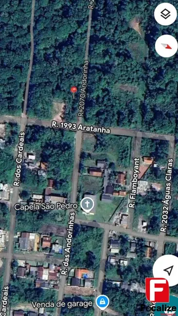 Foto 5 de Terreno / Lote à venda, 318m2 em Itapoa - SC