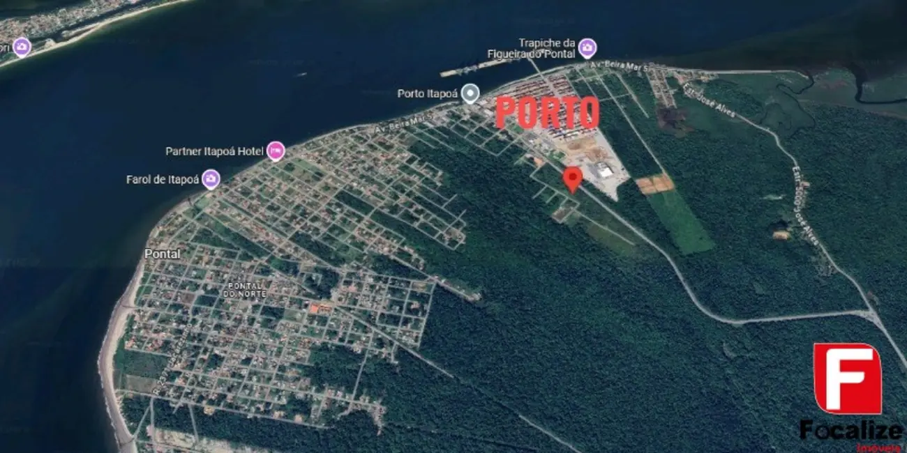 Foto 5 de Terreno / Lote à venda, 450m2 em Itapoa - SC