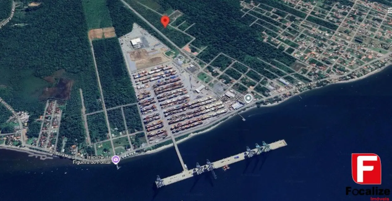 Foto 6 de Terreno / Lote à venda, 450m2 em Itapoa - SC