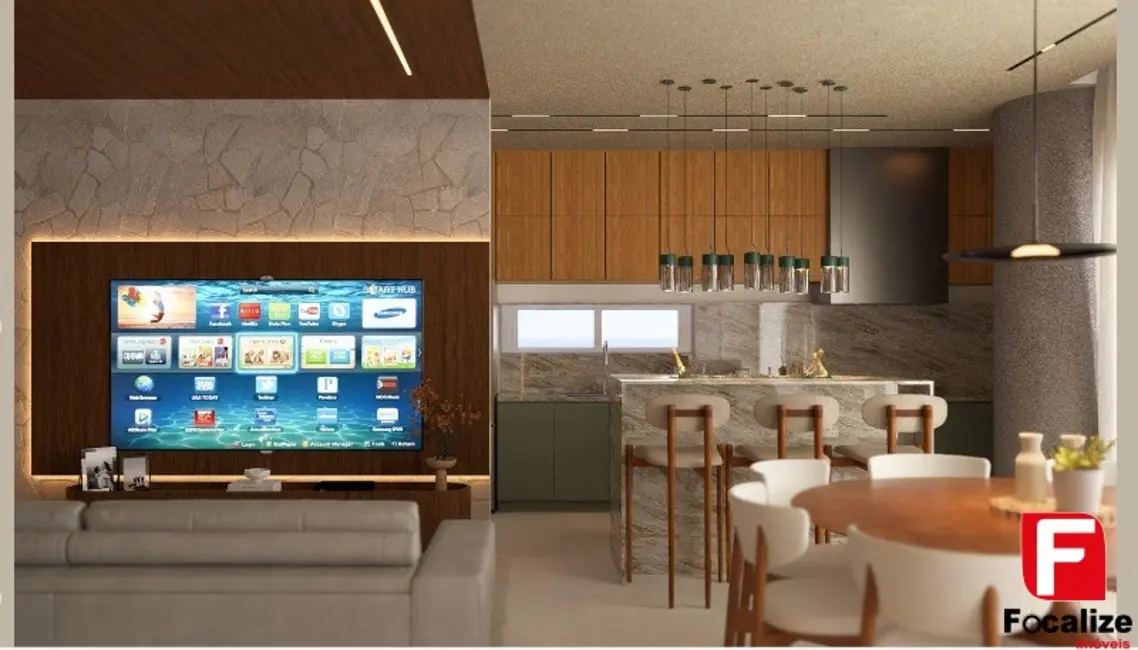 Foto 2 de Apartamento com 3 quartos à venda, 116m2 em Itapoa - SC