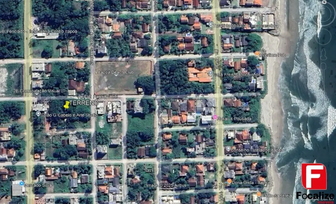 Foto 2 de Terreno / Lote à venda, 360m2 em Itapoa - SC