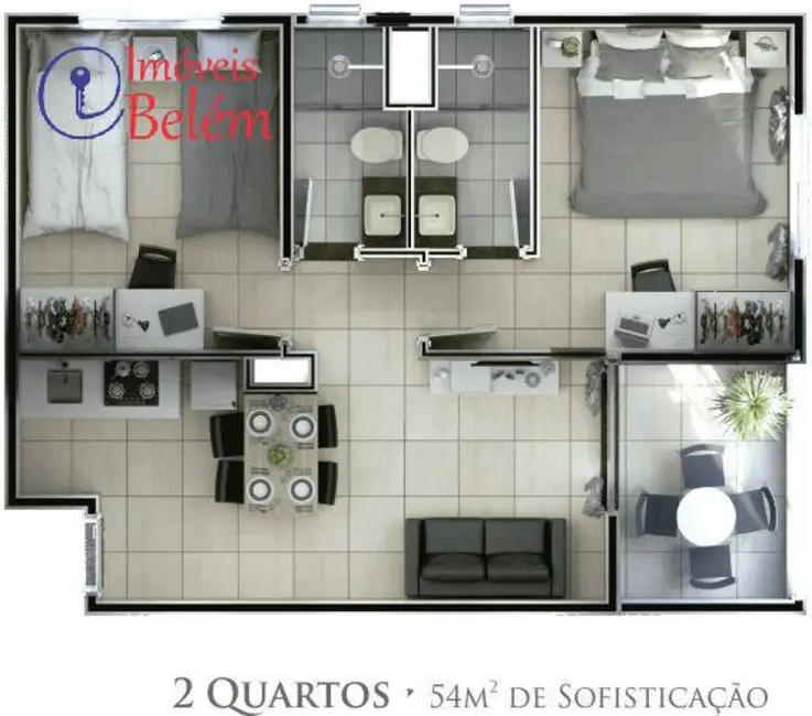 Apartamento com 2 quartos à venda, 54m2 em Salinopolis - PA - imagem 7 Foto 7 de Apartamento com 2 quartos à venda, 54m2 em Salinopolis - PA
