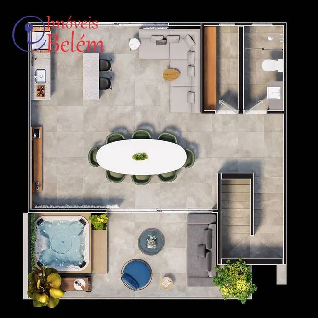 Foto 3 de Casa com 3 quartos à venda, 150m2 em Tenoné, Belem - PA