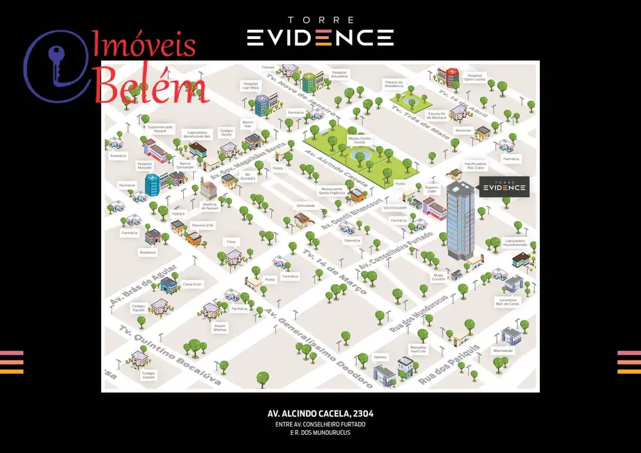 Foto 6 de Apartamento com 3 quartos à venda, 94m2 em Cremação, Belem - PA