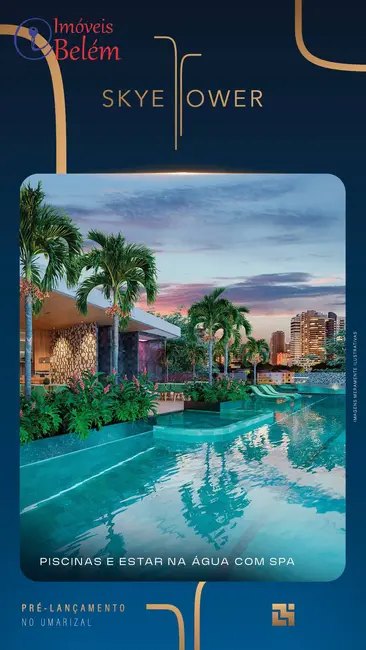 Foto 9 de Apartamento com 1 quarto à venda, 39m2 em Umarizal, Belem - PA