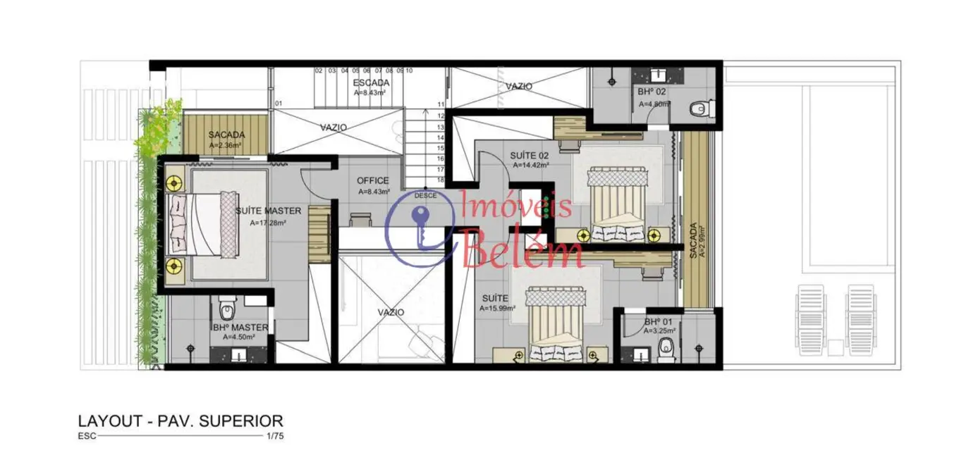 Casa com 3 quartos à venda, 208m2 em Águas Brancas, Ananindeua - PA - imagem 8 Foto 8 de Casa com 3 quartos à venda, 208m2 em Águas Brancas, Ananindeua - PA