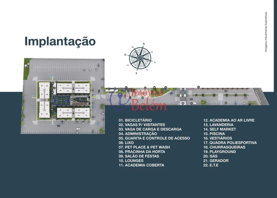 Apartamento com 3 quartos à venda, 55m2 em Parque Verde, Belem - PA - imagem 8 Foto 8 de Apartamento com 3 quartos à venda, 55m2 em Parque Verde, Belem - PA