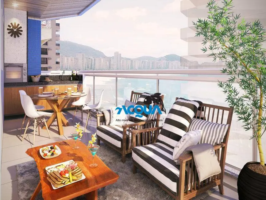 Apartamento com 3 quartos à venda, 145m2 em Guaruja - SP - imagem 5 Foto 5 de Apartamento com 3 quartos à venda, 145m2 em Guaruja - SP