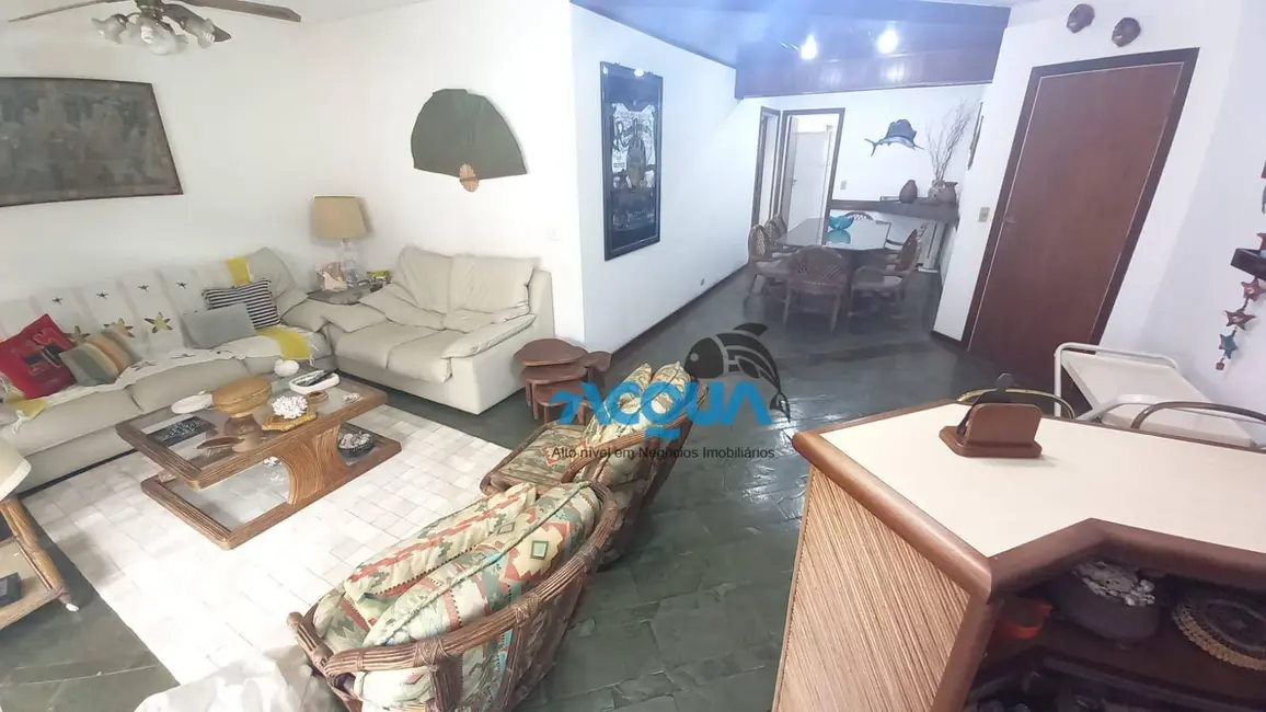 Foto 1 de Apartamento com 3 quartos à venda, 135m2 em Barra Funda, Guaruja - SP