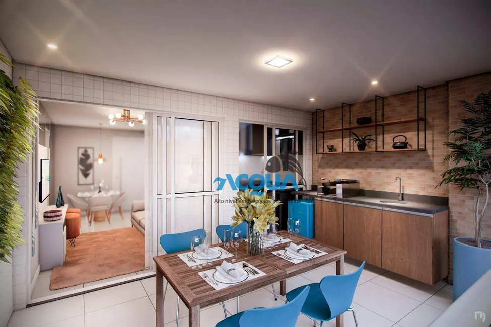 Apartamento com 3 quartos à venda, 90m2 em Vila Alzira, Guaruja - SP - imagem 3 Foto 3 de Apartamento com 3 quartos à venda, 90m2 em Vila Alzira, Guaruja - SP