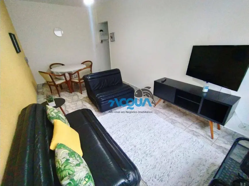 Foto 1 de Apartamento com 1 quarto à venda, 70m2 em Jardim Três Marias, Guaruja - SP