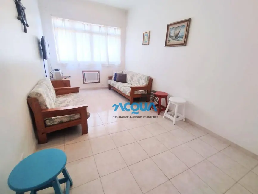 Foto 1 de Apartamento com 1 quarto à venda, 60m2 em Jardim Três Marias, Guaruja - SP