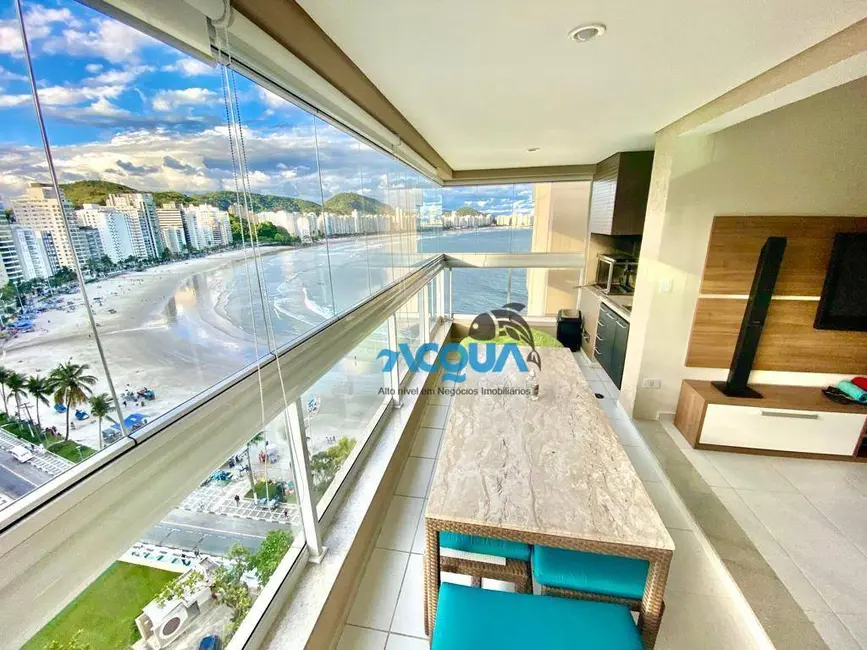 Foto 1 de Apartamento com 3 quartos à venda, 115m2 em Vila Luis Antônio, Guaruja - SP