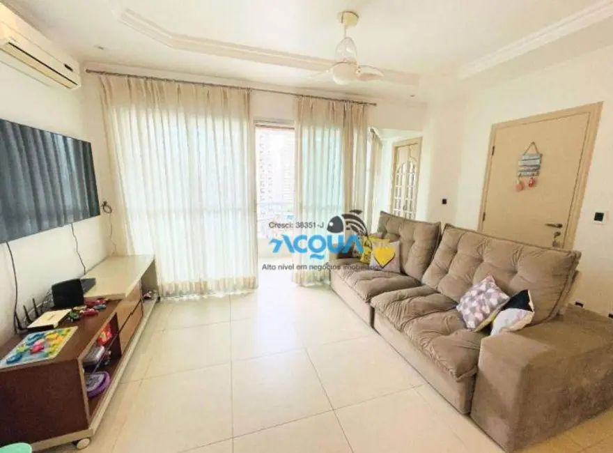 Foto 1 de Apartamento com 3 quartos à venda, 110m2 em Jardim Las Palmas, Guaruja - SP