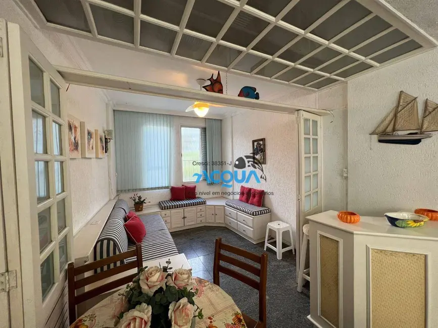 Foto 1 de Apartamento com 1 quarto à venda, 50m2 em Barra Funda, Guaruja - SP