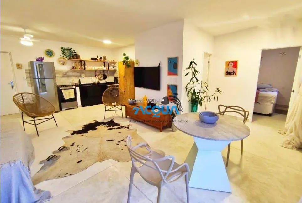 Foto 1 de Apartamento com 2 quartos à venda, 65m2 em Barra Funda, Guaruja - SP